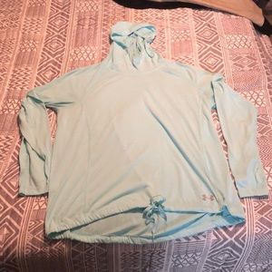 Women’s under armour long sleeve shirt with hood